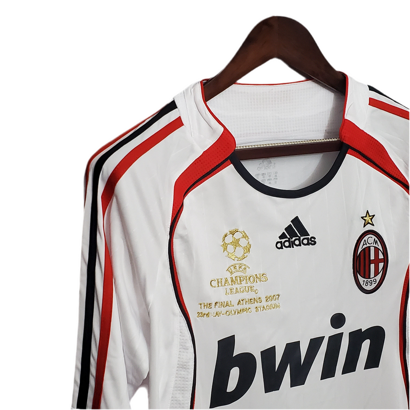 Maillot Manches longues AC Milan Champions League 06/07 - Blanc