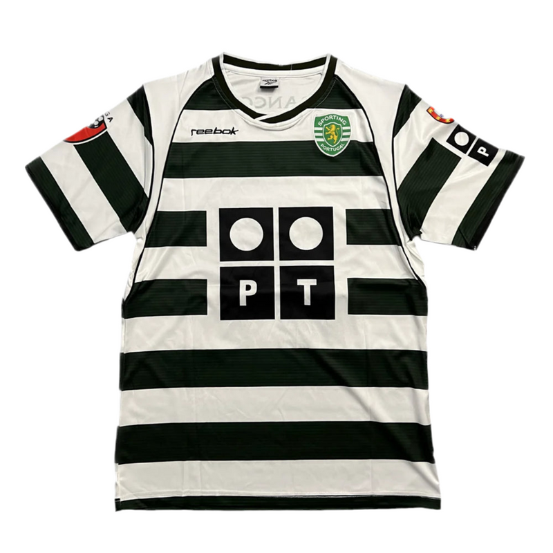 Maillot Retro Sporting I 2002/2003 - Vert et Blanc