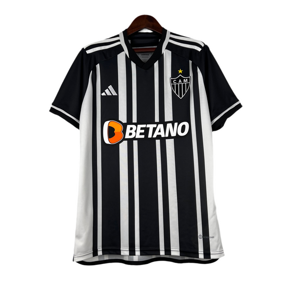 Maillot Atlético Mineiro I 23/24 - Preto et Branca