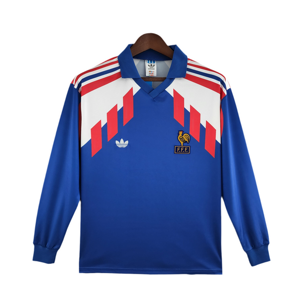 Maillot Manches longues Sélection France 88/90 - Bleu