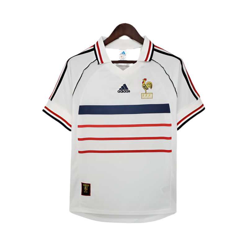 Maillot France Rétro 1998 - Branca