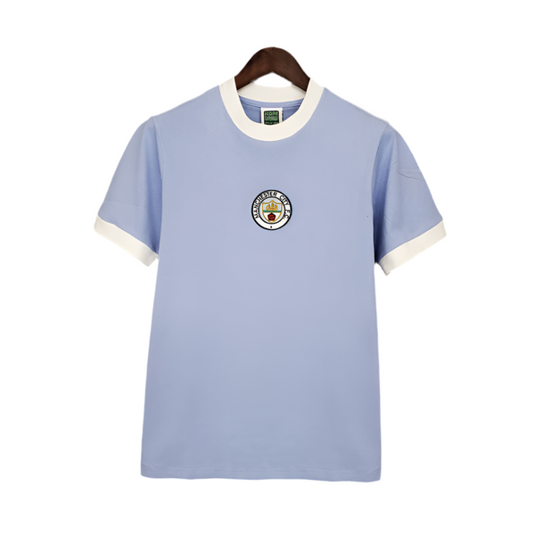 Maillot Manchester City Rétro 1972 - Bleu