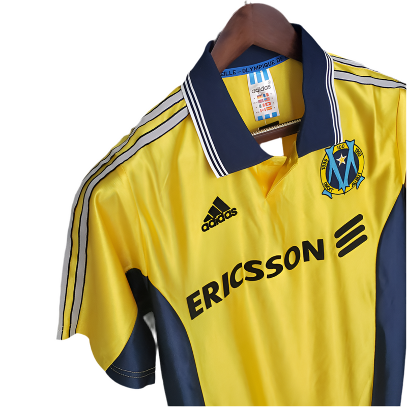 Maillot Marseille Rétro 1998/1999 Amarela -