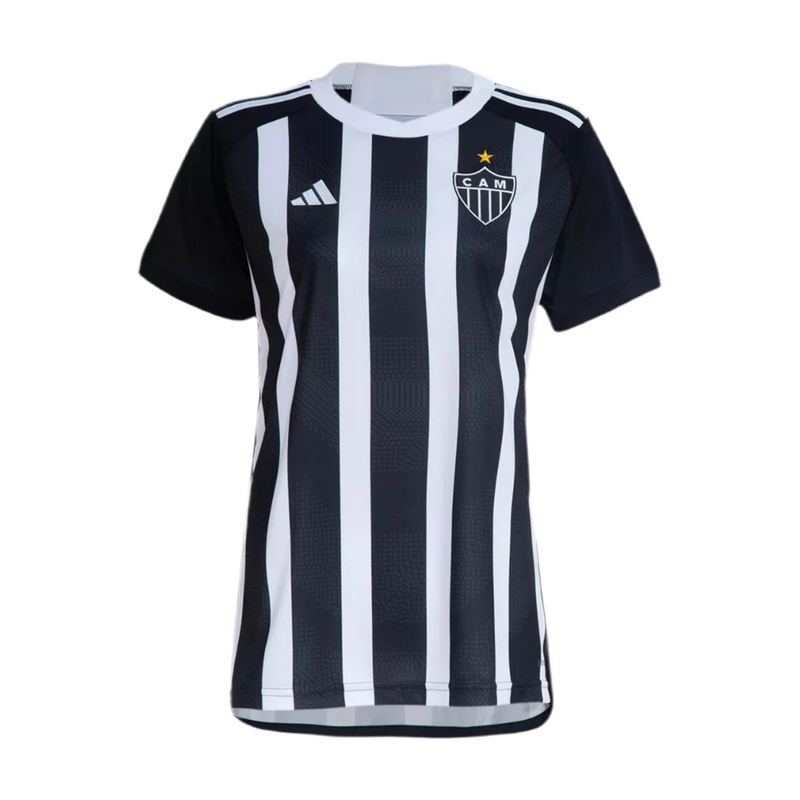 Maillot Femelle Atlético Mineiro I 24/25 - Preto et Branca