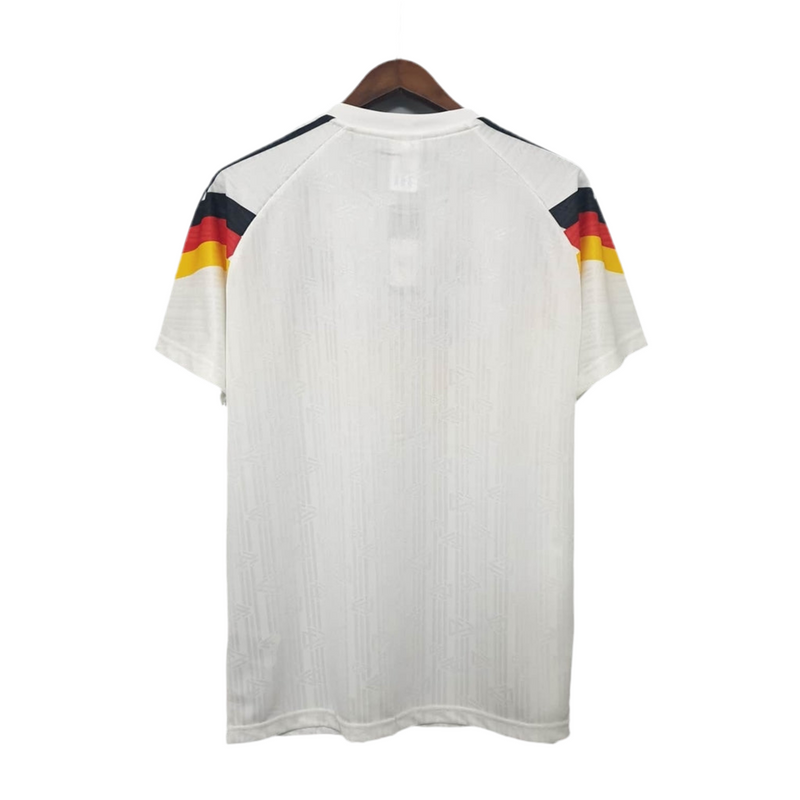 Maillot Sélection Allemagne Rétro 1990 - Branca