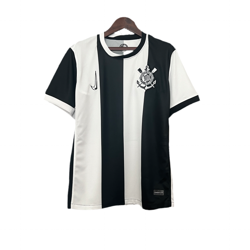 Maillot Corinthians III 24/25 - Preto et Blanc