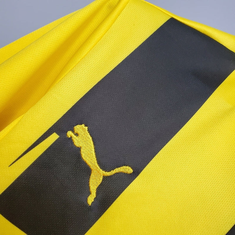 Maillot Borussia Dortmund Rétro 12/13 Amarela et Noir