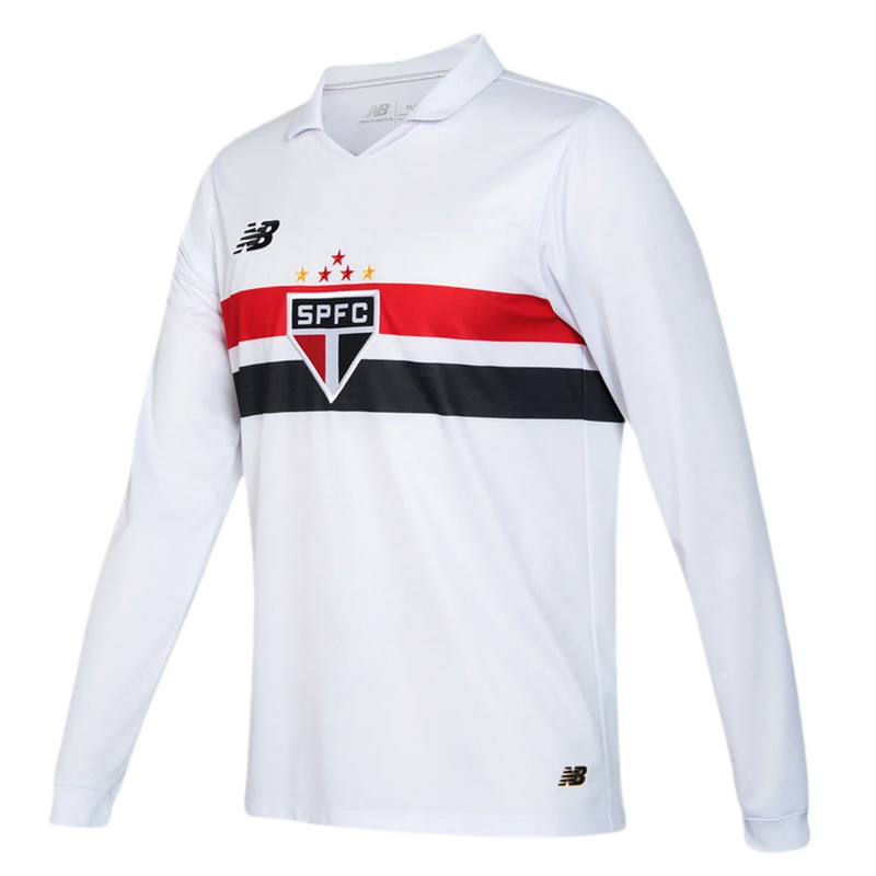 Maillot Manches longues São Paulo I 24/25 - Blanc