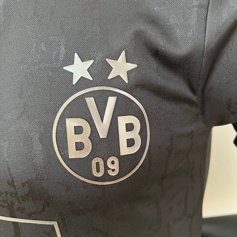 Maillot Borussia Dortmund Édition Charbon 2023 - Preto - Masculin Joueur