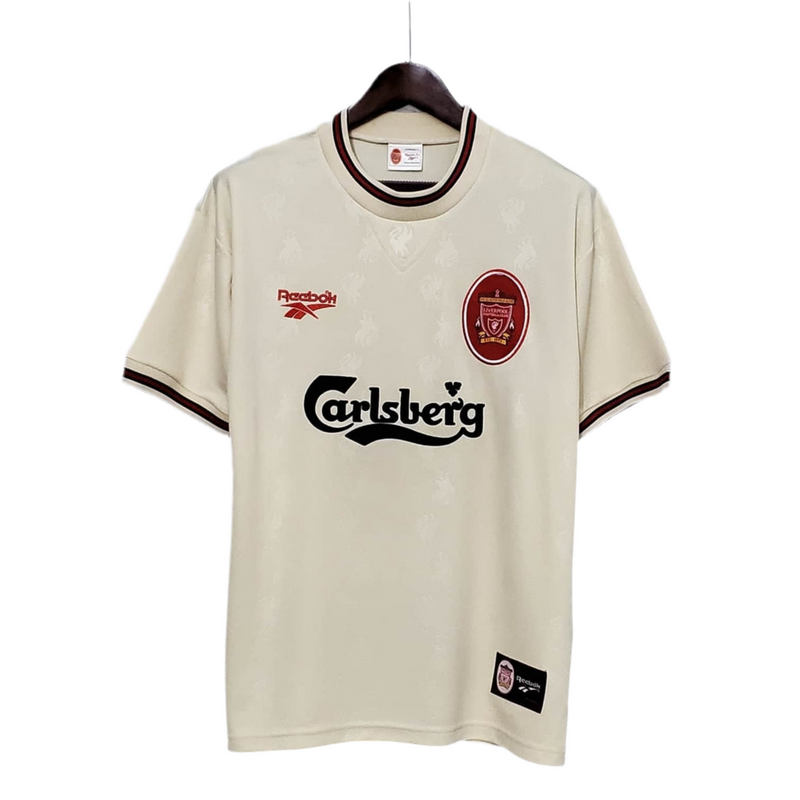 Maillot Liverpool Rétro 1996/1997 Branca - Reebok