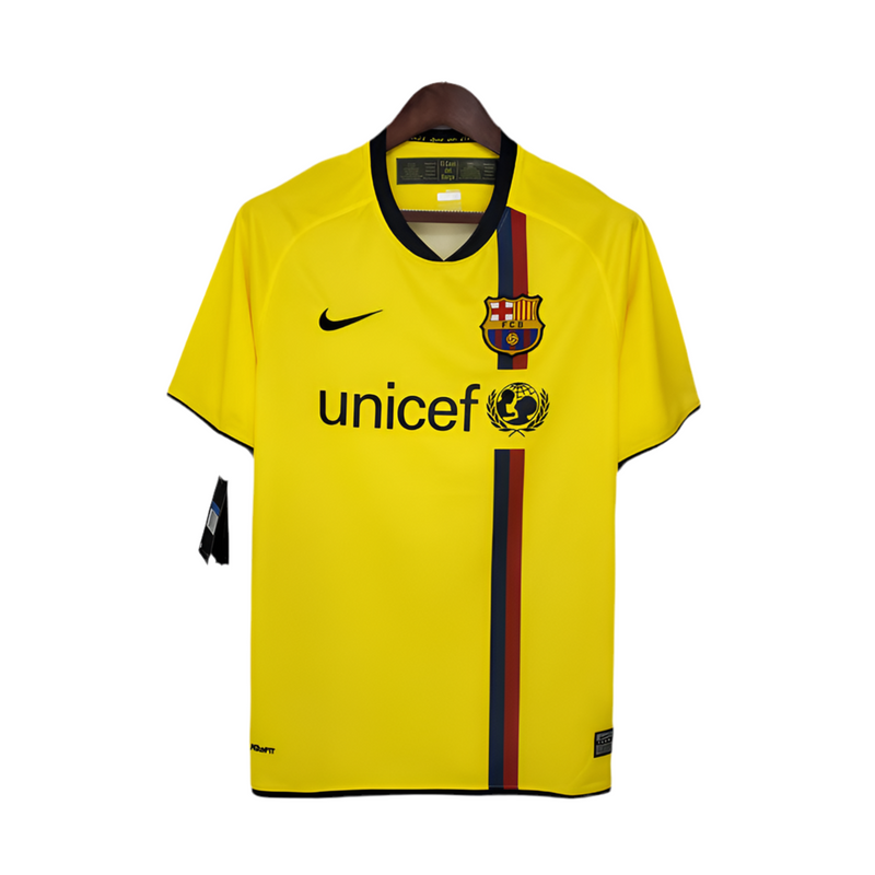 Maillot Barcelona Rétro 2008/2009 - Amarela