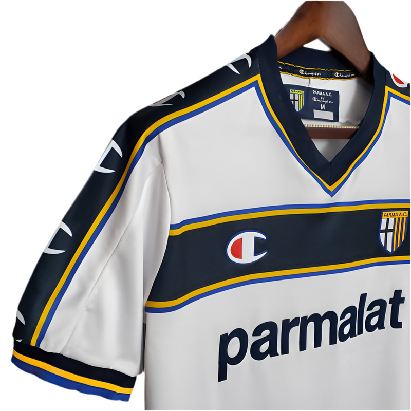 Maillot Parma Rétro 2002/2003 Branca - Champion