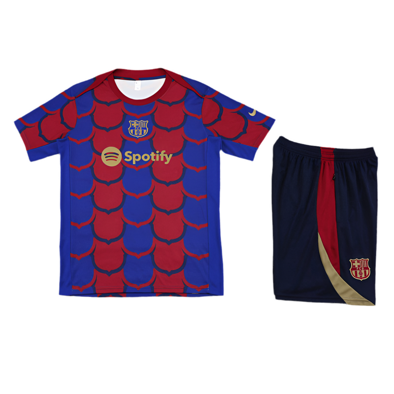 Camisole et Shorts Barcelona 24/25 - Avant le match