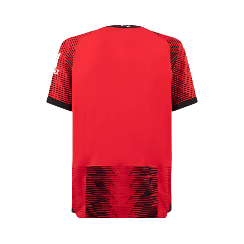 Maillot AC Milan I 23/24 - Rouge et Preto