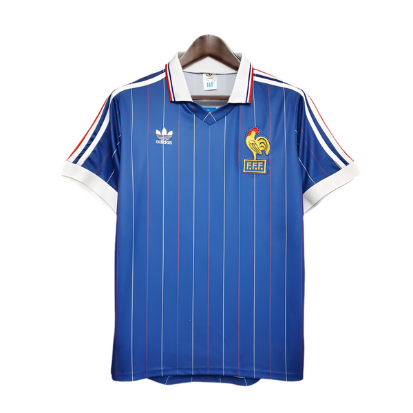 Maillot France Rétro 1982 - Bleu