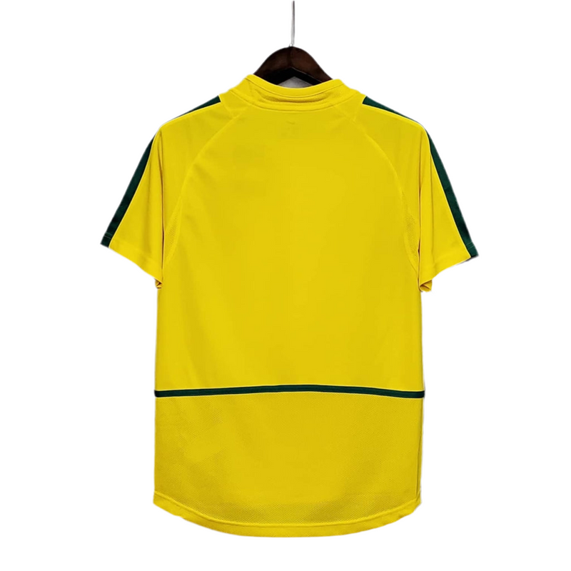 Maillot Sélection Brésileira Rétro 2002 Amarela -