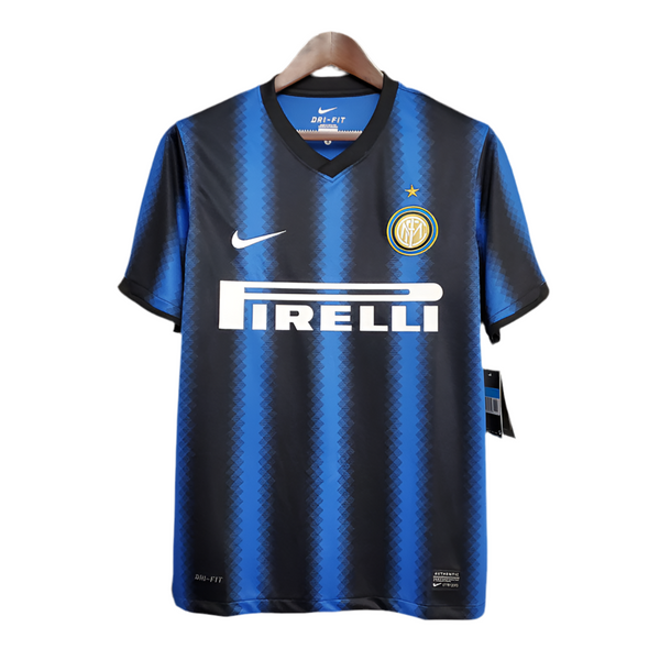 Maillot InterMilan Rétro 2010/2011 - Bleu et Noir