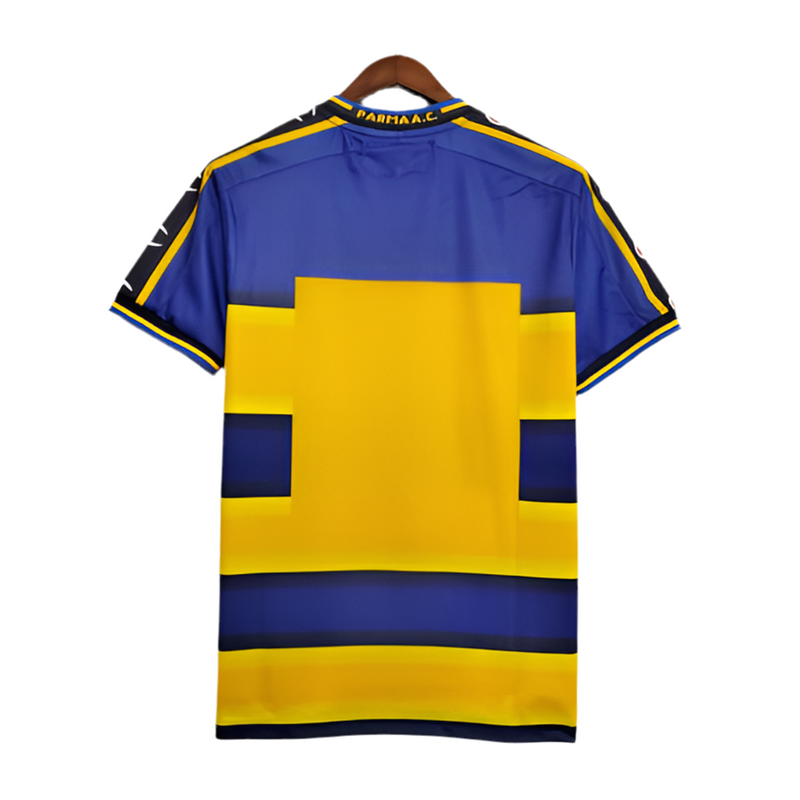 Maillot Parma Rétro 2001/2002 Bleu et Amarela - Champion