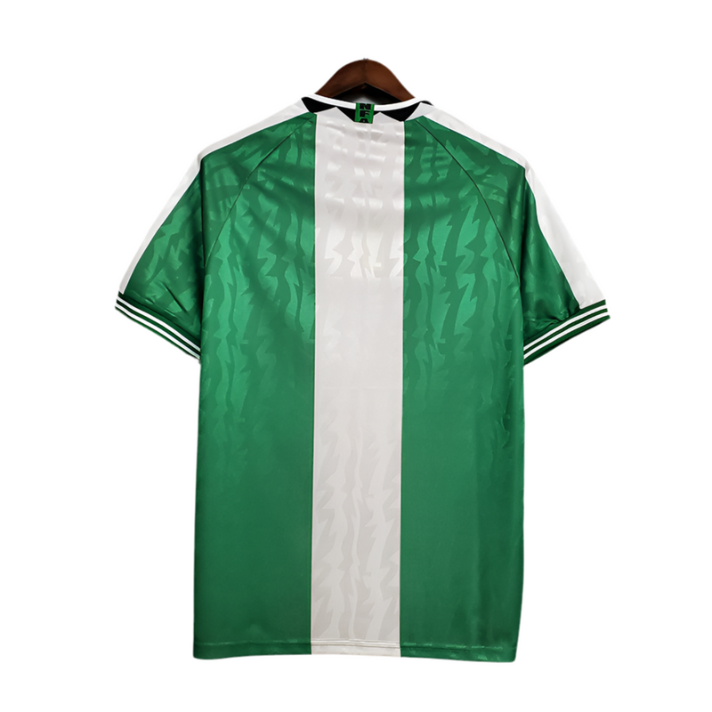 Maillot Nigéria Rétro 1996 Vert et Branca -