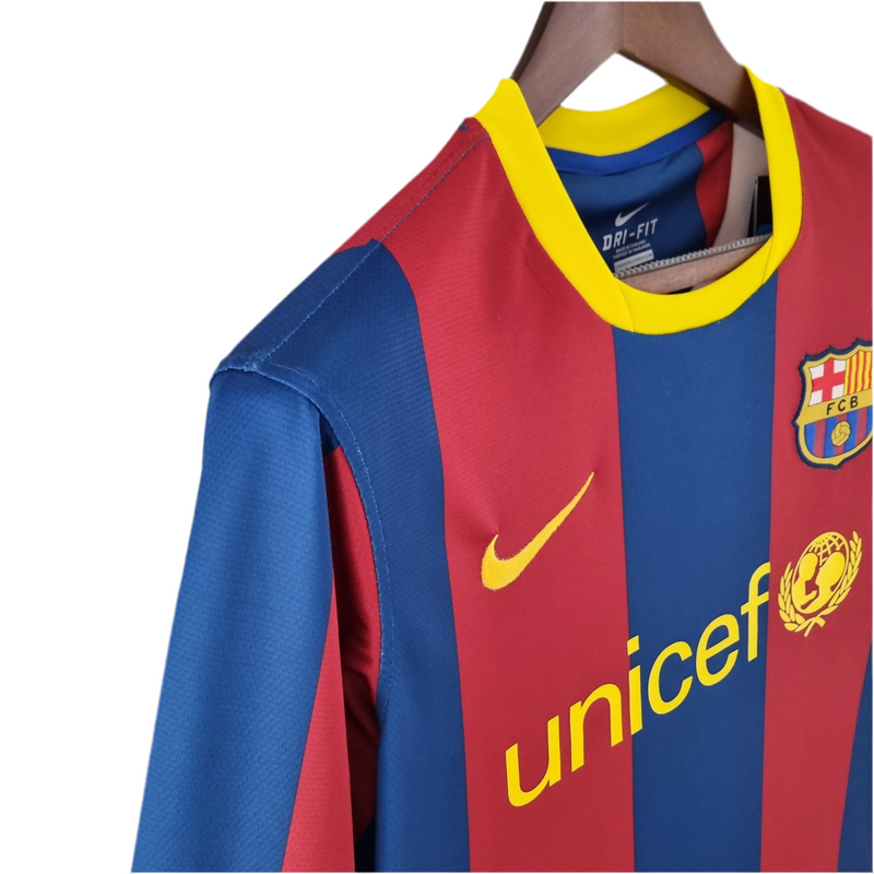 Maillot Manches longues Barcelona 10/11 - grenat