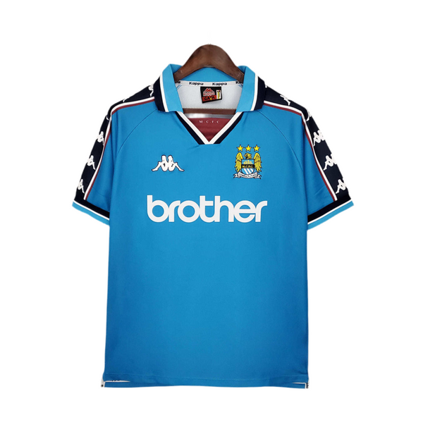 Maillot Manchester City Rétro 1997/1998 - Bleu