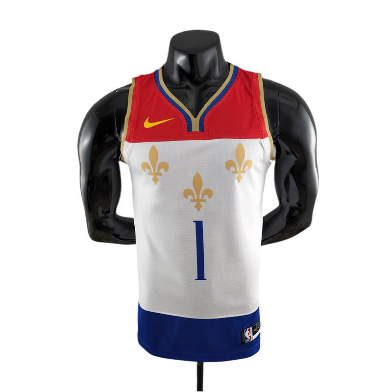 Régate NBA New Orleans Mâle - Blanc