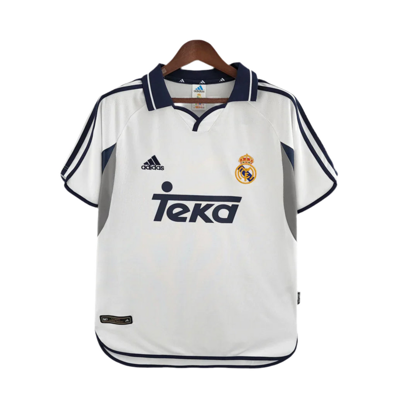 Maillot Real Madrid Rétro 00/01 - Blanc