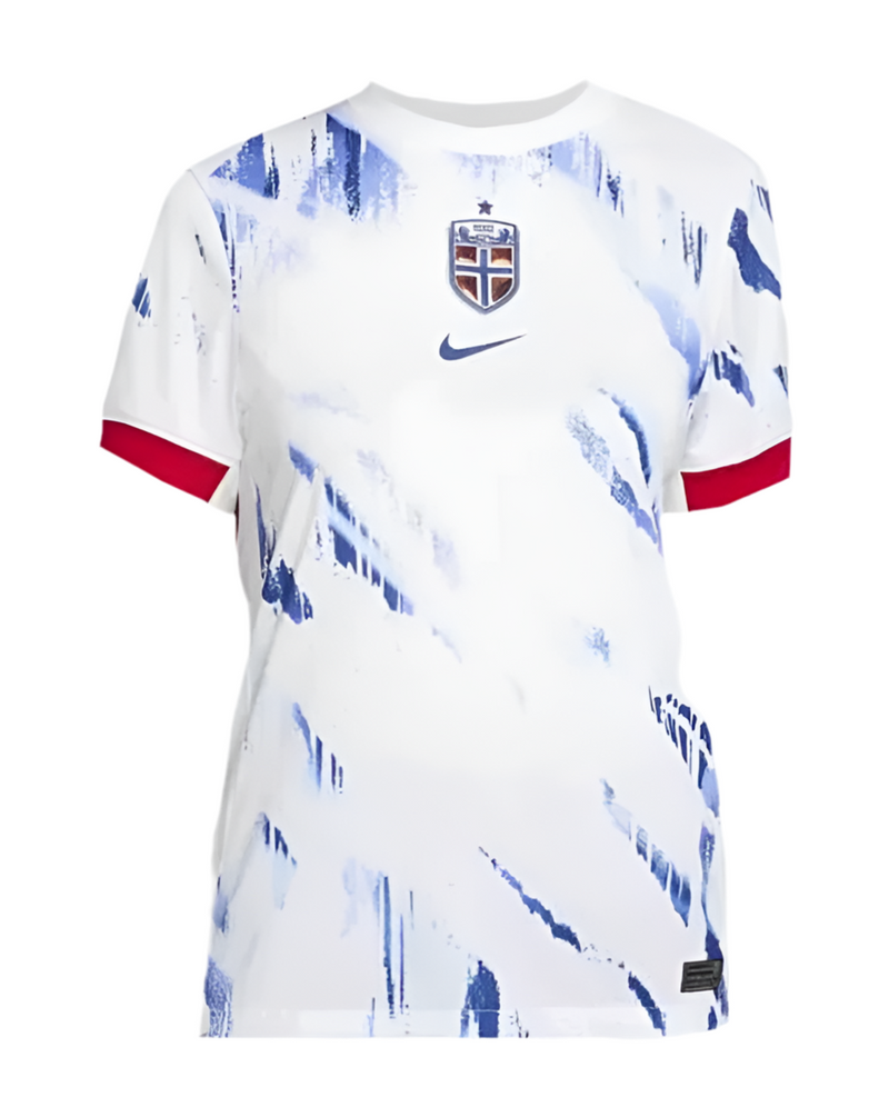 Maillot Sélection Norvège 24/25 - Blanc et Bleu