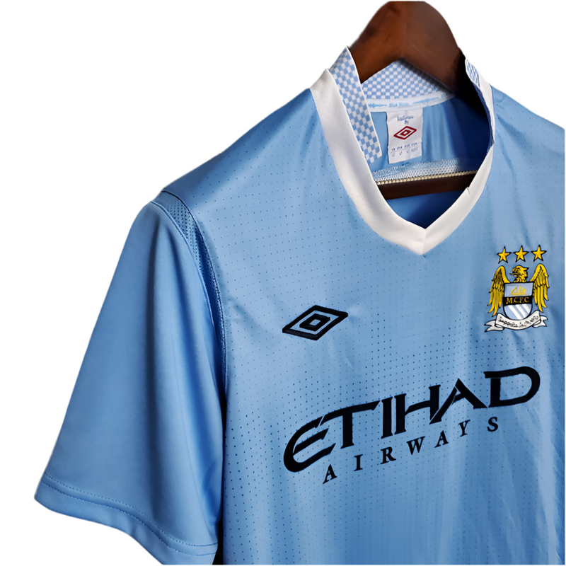 Maillot Manchester City Rétro 2011/2012 - Bleu