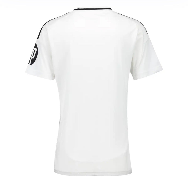 Maillot Femelle Real Madrid I 24/25 - Blanc com Patrocínio HP