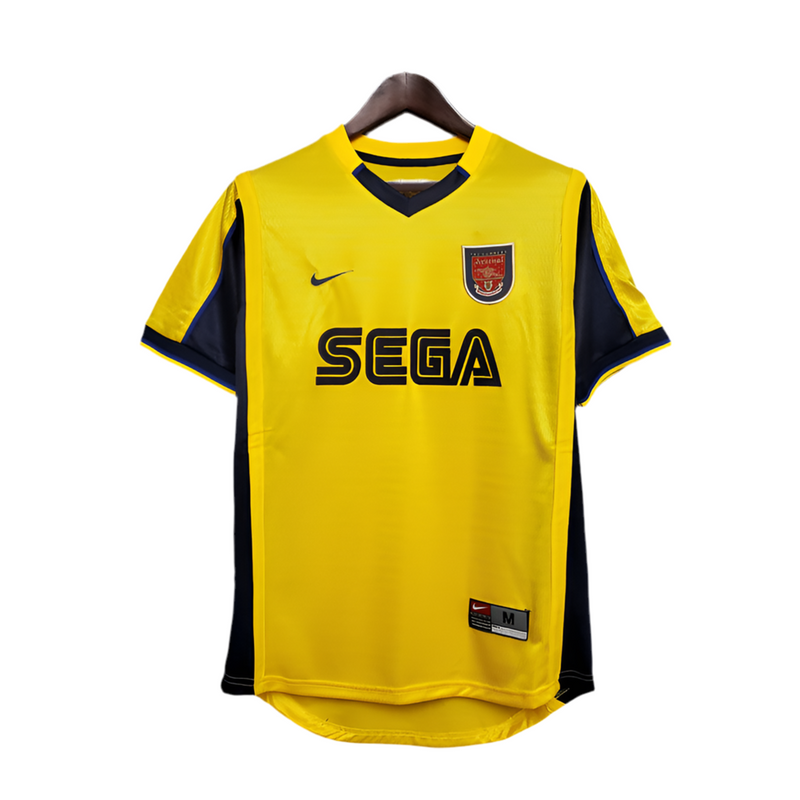 Maillot Arsenal Rétro 1999/2000 - Amarela