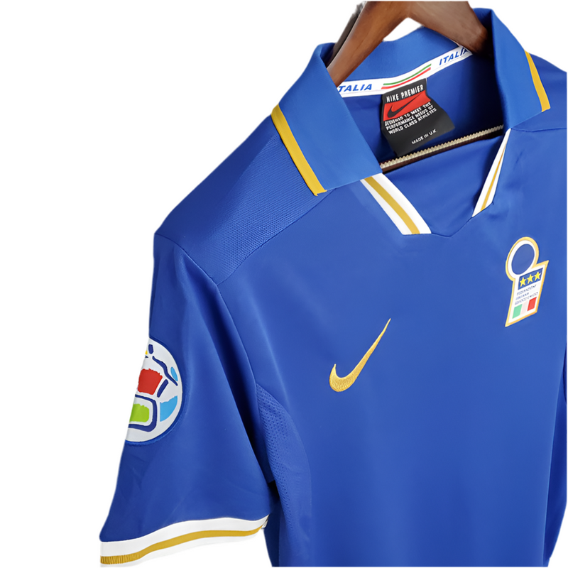 Maillot Italie Rétro 1996 - Bleu