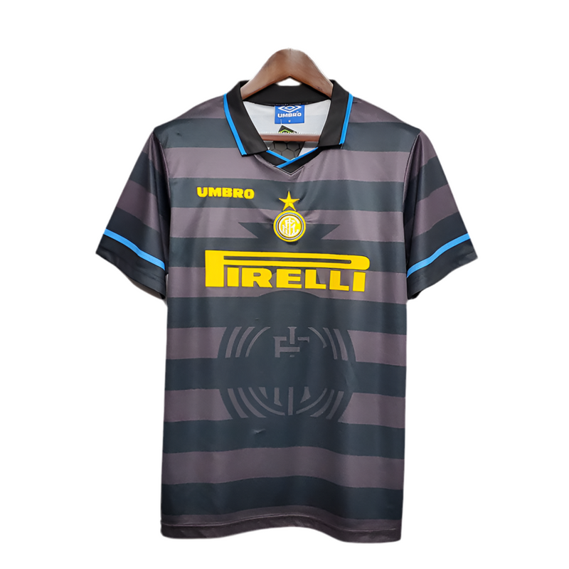 Maillot InterMilan Rétro 1997/1998 - Gris