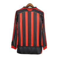 Maillot Manches longues AC Milan 06/07 - Preto et Rouge