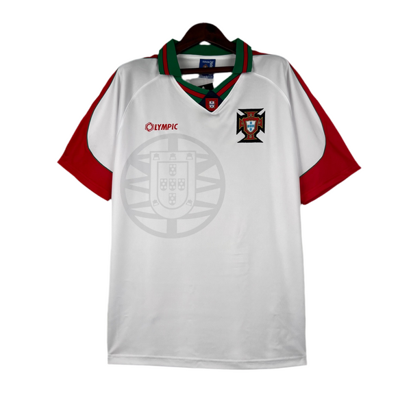 Maillot Portugal I Rétro 1996/1997 - Blanc