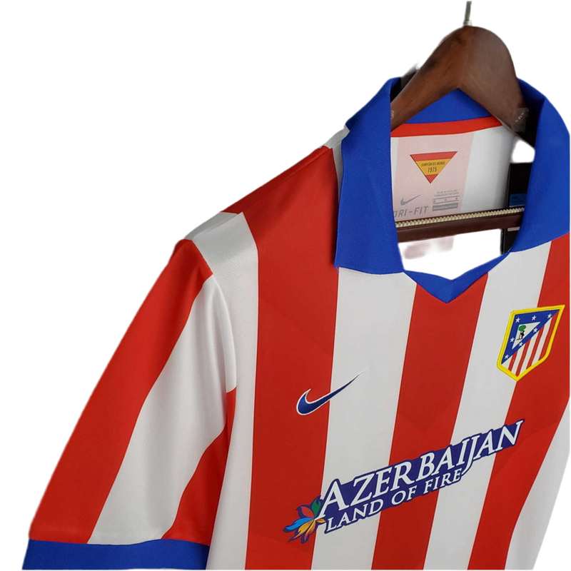 Maillot Atlético de Madrid Rétro 2014/2015 - Branca et Rouge