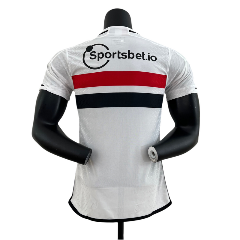 Maillot São Paulo I 23/24 Branca Masculin Joueur