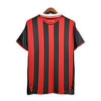 Maillot AC Milan Rétro 09/10 - Rouge et Noir