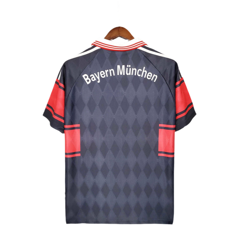 Maillot Bayern Rétro 1997/1999 - Noir et Rouge