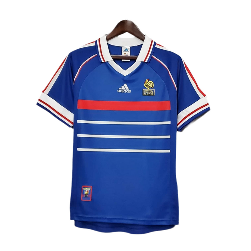 Maillot France Rétro 1998 - Bleu