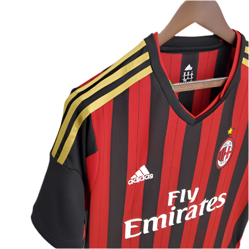 Maillot AC Milan Rétro 2013/2014 - Rouge et Noir