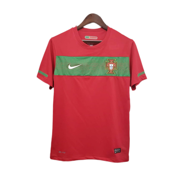 Maillot Portugal Rétro 2010 - Rouge et Vert