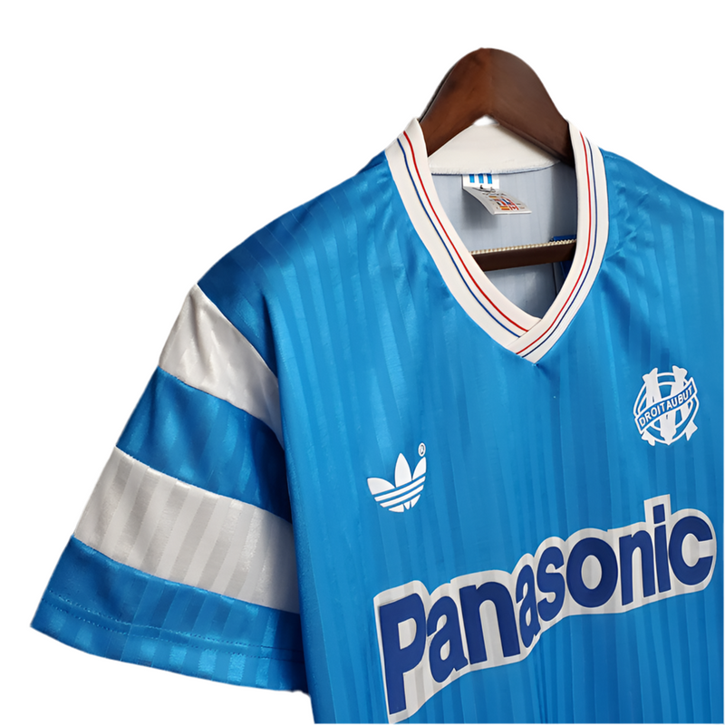 Maillot Marseille Rétro 1990 Bleu -