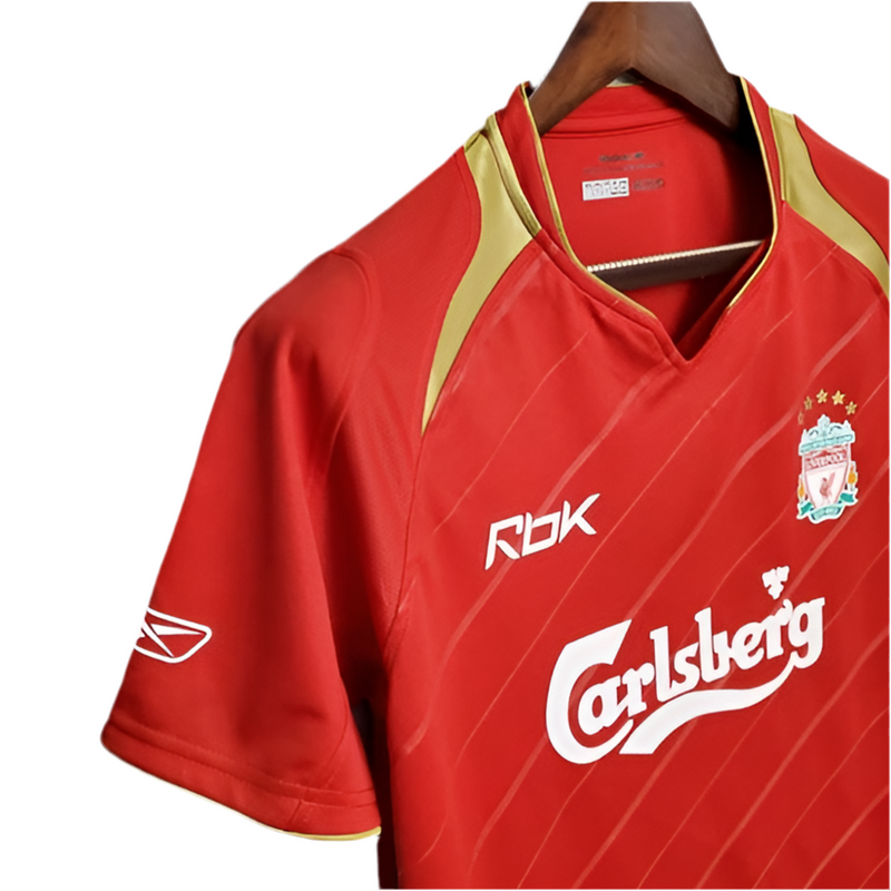 Maillot Liverpool Rétro 05/06 - Reebok - Rouge