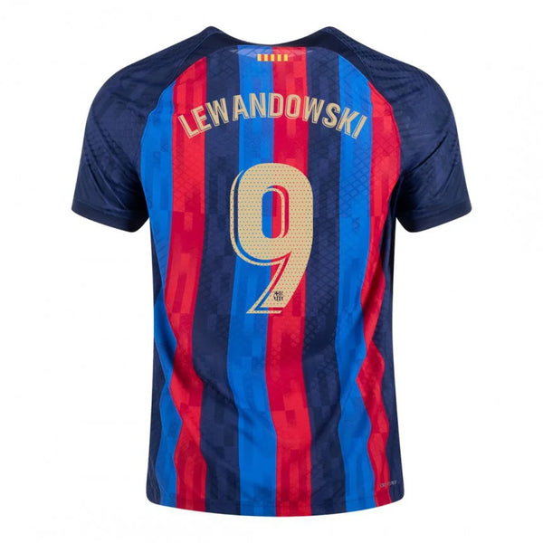 Maillot Barcelona I 22/23 [Lewandowski #9] - grenat