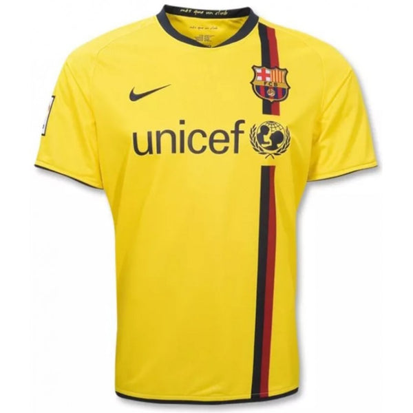 Maillot Barcelona Rétro 2008/2009 - Amarela