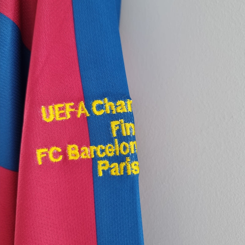 Maillot Manches longues Barcelona 05/06 - grenat