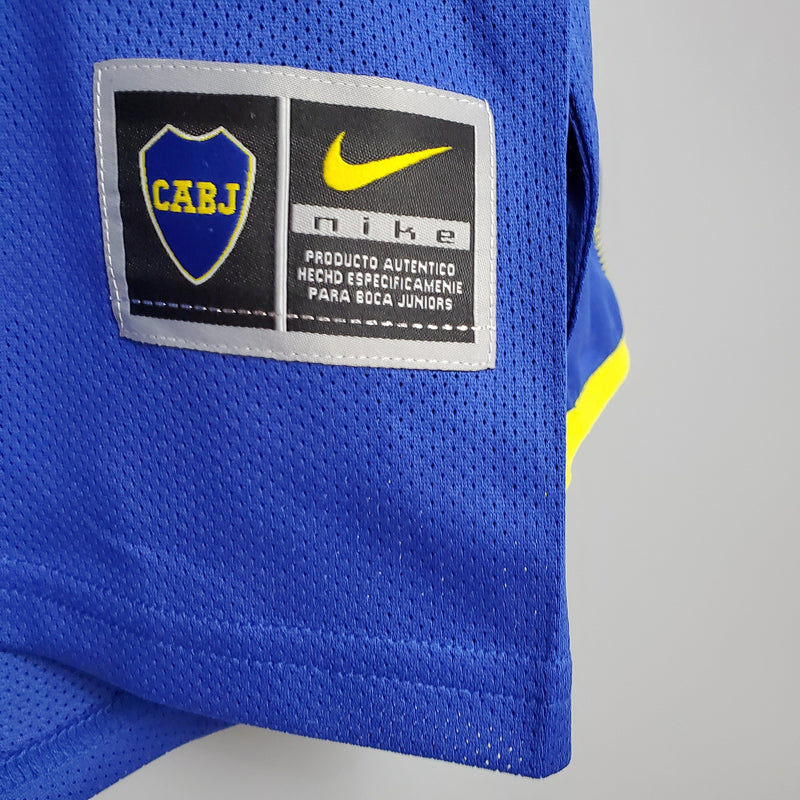 Maillot Manches longues Boca Juniors 03/04 - Bleu et Jaune