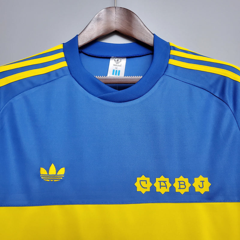 Maillot Manches longues Boca Juniors 1981 - Bleu