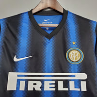 Maillot Manches longues InterMilan I 10/11 - Bleu et Preto